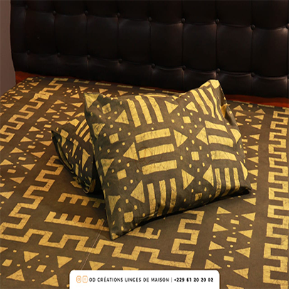 Drap de lit teinté