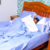 Draps de lit plus couverture